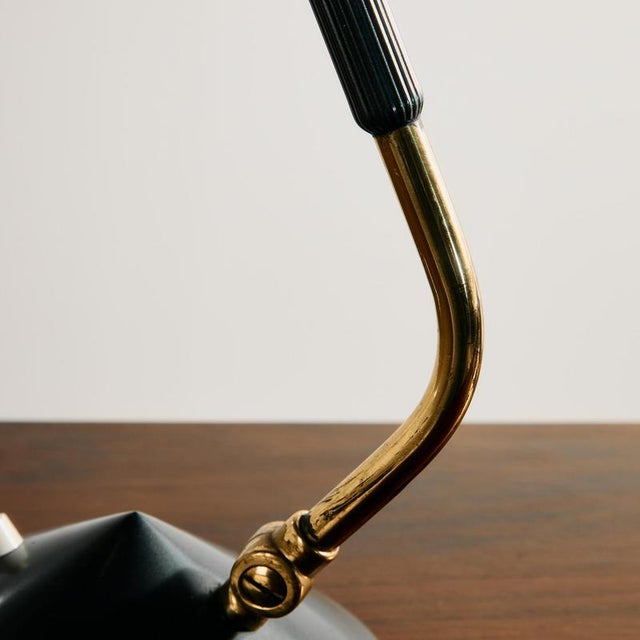 Copper Vintage Table Lamp by Svend Aage Holm Sørensen, 1950s For Sale - Image 8 of 13