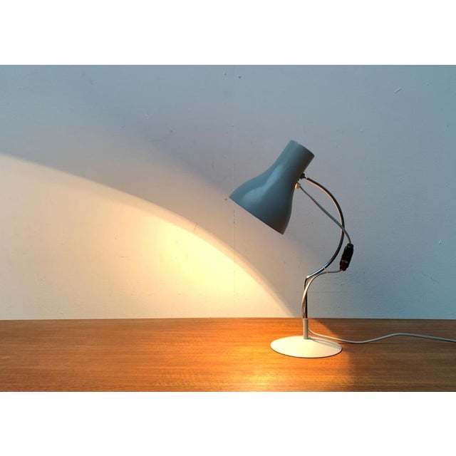 Black Mid-Century Minimalist Type 0521 Table Lamp by Josef Hurka for Napako, 1960s For Sale - Image 8 of 18