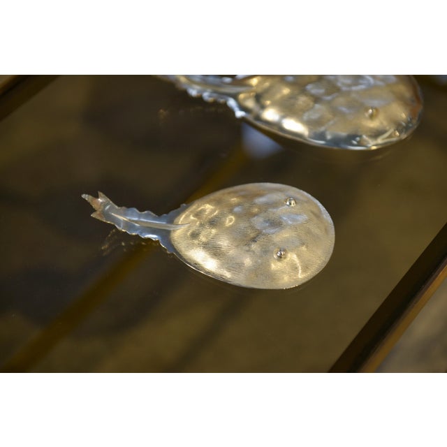 Gray Vintage Pineapple Nesting Tables, 1970s, Set of 3 For Sale - Image 8 of 9