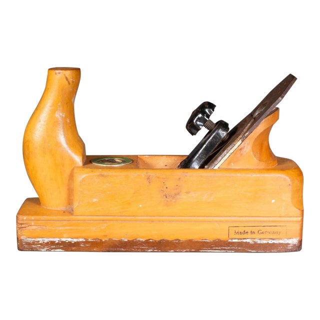 Antique German Ulmia Carpenter's Toothing Wood Plane For Sale