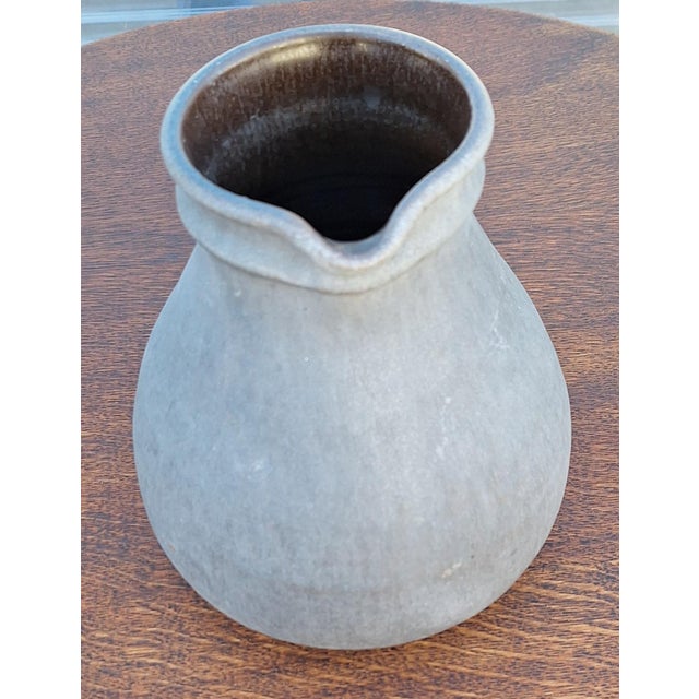 Vintage Ceramic Vase in the shape of a Handled Jug from Petra Pottery, 1980s, in Very Good conditions. Designed 1980 to...