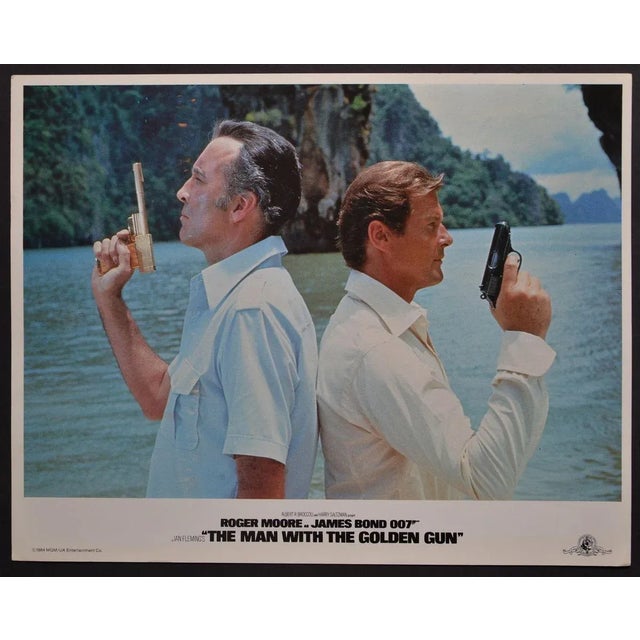 Original UK Lobby Card of Guy Hamilton´s movie ''James Bond 007 - The man with the golden gun'', UK 1974. Actors: Roger...