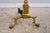 Pair Virginia Metalcrafters Colonial Williamsburg Fireplace Andirons For Sale - Image 9 of 11