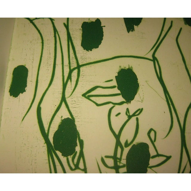 1992 Grune Punkte Abstract Etching and Aquatint by George Baselitz For Sale In Boston - Image 6 of 12