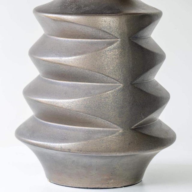 Ceramic Table Lamps by R. Hoube, 1970, Set of 3 For Sale - Image 9 of 13