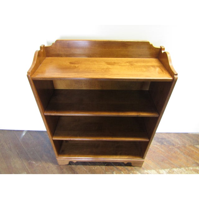Ethan Allen Ethan Allen Solid Maple Bookkshelf For Sale - Image 4 of 7