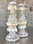 Vintage Coastal Shell Encrusted Candlesticks - a Pair For Sale - Image 4 of 6