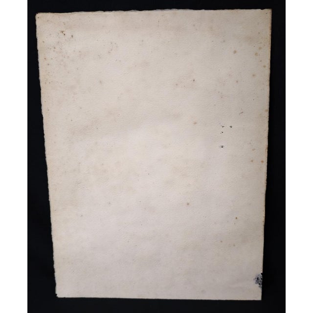 Ugo Matania, Mediterranean Landscape, Original Watercolor For Sale - Image 7 of 12