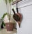 19th Century American Federal Painted Fireplace Bellows With Bronze Foliage For Sale - Image 4 of 11
