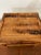 Chinoiserie Vintage 1970’s Large Scorched Bamboo Plant Stand or Riser For Sale - Image 3 of 7