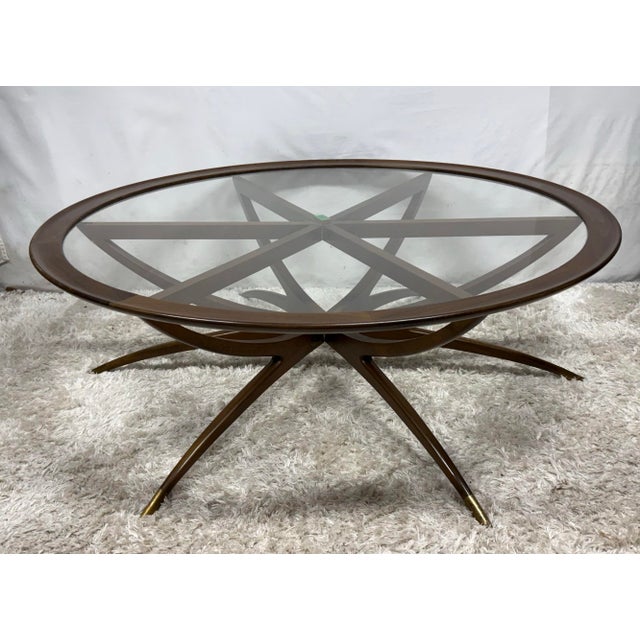 Mid 20th Century Danish Mid Century Modern Spider Leg Coffee Table For Sale - Image 10 of 10