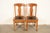 Heywood Wakefield Antique Mission Oak Arts & Crafts Side Chairs or Dining Chairs, Pair For Sale - Image 15 of 15