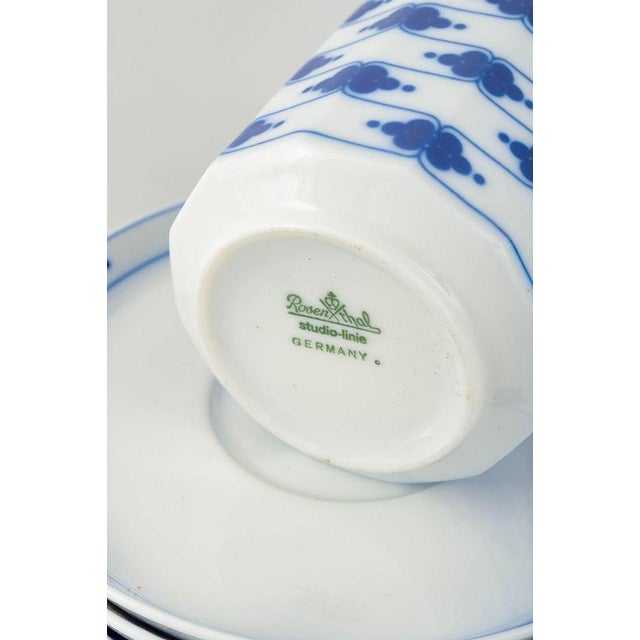 Tapio Wirkkala Coffee Cups with Saucers by Tapio Wirkkala for Rosenthal Studio-Linie, 1960s, Set of 12 For Sale - Image 4 of 5