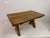 Mid-Century Refectory Style Oak Dining Table from De Puydt, Belgium, 1970s For Sale - Image 4 of 14