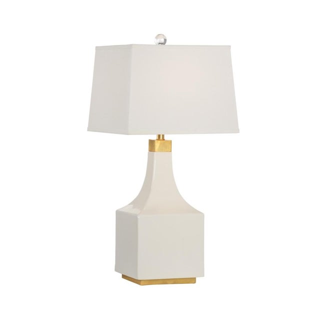 2020s Wildwood Palmer Table Lamp - Snow For Sale - Image 5 of 5
