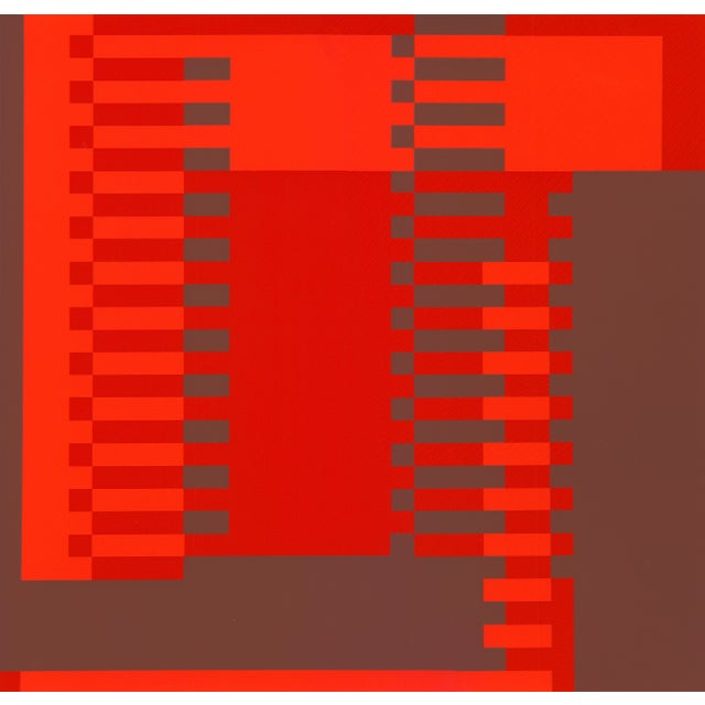 Serigraph by Josef Albers from the monumental "Formulation : Articulation" published by Harry N. Abrams and Ives-Sillman...