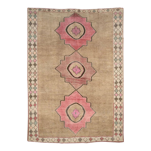 Galerie Shabab Collection Mid-20th Century Turkish Anatolian Room Size Carpet For Sale