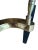 Metal Restored Chippendale Brass Andirons- A Pair For Sale - Image 7 of 9
