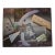 1980s Memphis Style Abstract Mixed-Meida on Canvas Signed by David H For Sale