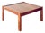 1960s Handmade Bubinga, Walnut, and Mahogany Coffee Table For Sale
