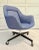 Knoll 1970's Max Pearson for Knoll Newly Reupholstered Executive Desk Chair For Sale - Image 4 of 12