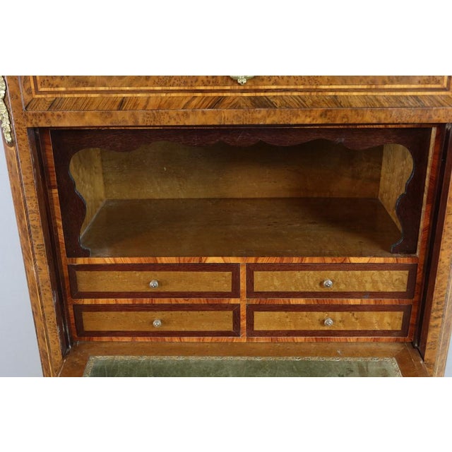Napoleon III Secretary with Marble Top For Sale - Image 9 of 15