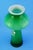 Green Vintage Green Glass Vase by Jerzy Sluczan-Orkusz for Tarnowiec Glassworks, 1980s For Sale - Image 8 of 18
