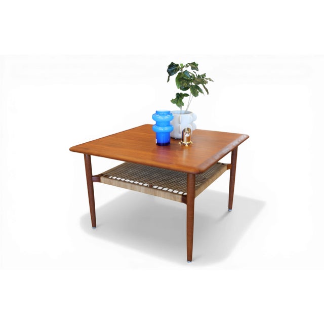 Coffee Table in Teak with Magazine Shelf by Kurt Østervig for Jason Møbler, Denmark, 1960s For Sale - Image 12 of 18