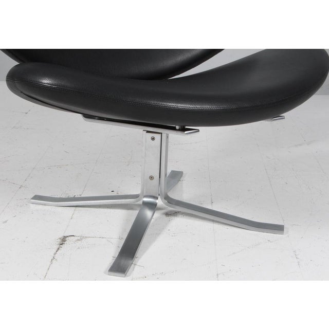 Lounge Chair Corona attributed to Poul M. Volther For Sale - Image 6 of 9