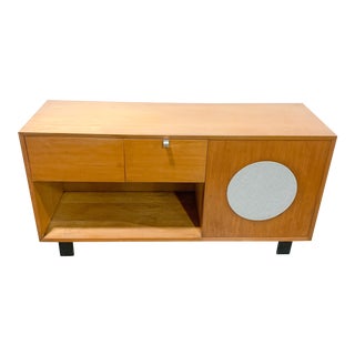 1950s George Nelson Record Player & Radio Cabinet For Sale