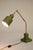 1940s Industrial Machine Age Empire Regency Toleware Brass Articulating Table Lamp For Sale - Image 4 of 10
