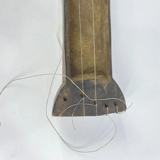 Early 20th Century Early 20th Century Zaramo Mwana Hiti Zither/Harp Tanzania For Sale - Image 5 of 8