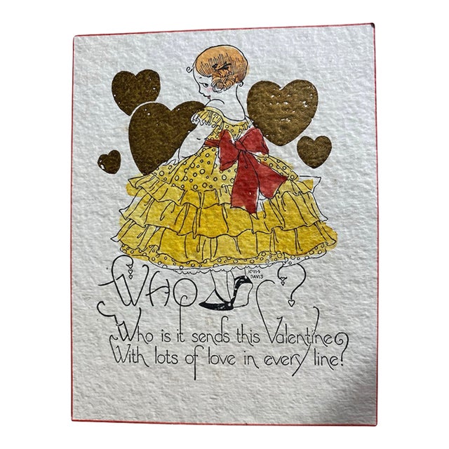 Paper Valentine, 1927 For Sale