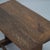 Rustic Farmhouse Wabi Sabi Primitive Side Table from Oak For Sale - Image 4 of 10