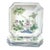 Andrea by Sadek Japan Octagonal Plates Water Lily Chinoiserie Set of 4 For Sale