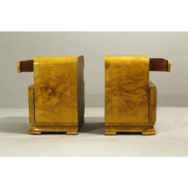 Brown Nightstands, 1960s, Set of 2 For Sale - Image 8 of 14