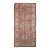 Vintage Rose Pink Moroccan Rug - 12.8 X 5.4 Ft For Sale