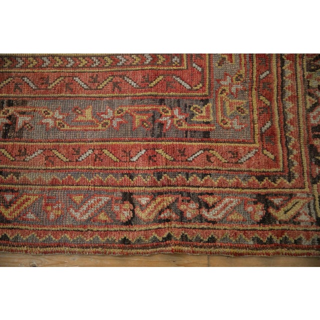 Vintage Oushak Square Carpet - 13'3" x 15'1" For Sale - Image 13 of 15
