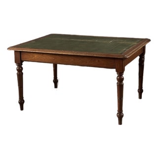 19th Century English Library Table For Sale