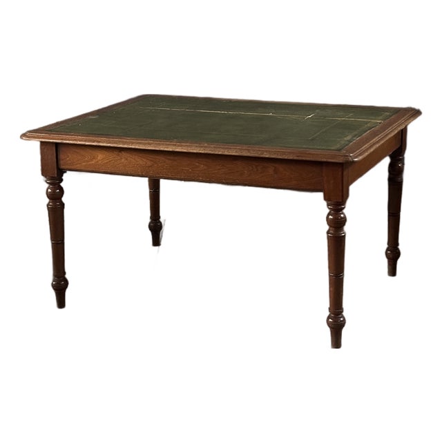 19th Century English Library Table For Sale