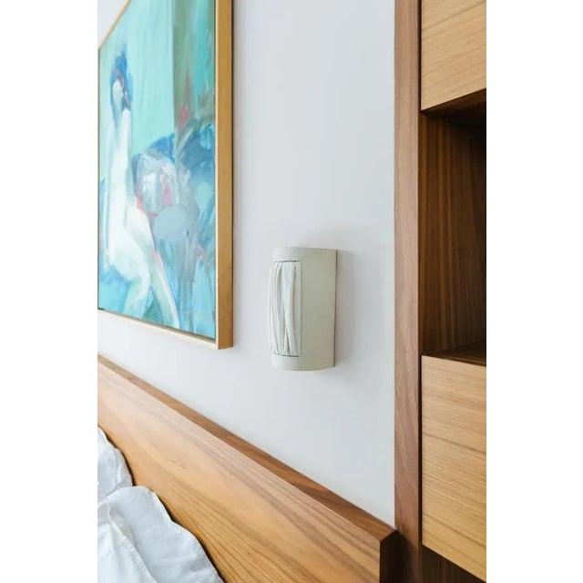 Almond Medium Istos Wall Lights by Lisa Allegra, Set of 2 For Sale - Image 4 of 6