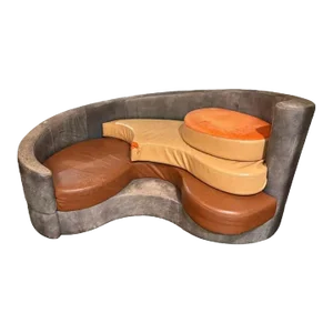 Vladimir Kagan Dot Com Sofa, American Leather, Usa, Circa 1997