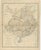 Antique Map of China with the Route of Lord Macartney and Lord Amherst, 1858 For Sale - Image 3 of 9