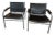 Set of Klinte Armchairs in Brown Leather by Tord Bjorklund, 1980 For Sale