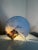 Mid-Century Modern 1960s Circular Marble and Lucite Lamp For Sale - Image 3 of 5