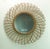 Large French Round Wicker Wall Mounted Mirror, 1960s For Sale - Image 17 of 18