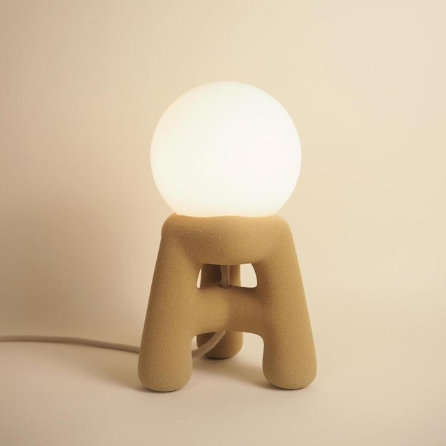 Contemporary Dune Table Lamp by Luis Gimeno For Sale - Image 3 of 8