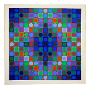 Victor Vasarely, Marc CF, 1970, Screen Print