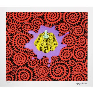 After Yayoi Kusama, Pumpkin, Lithograph, 1990s For Sale