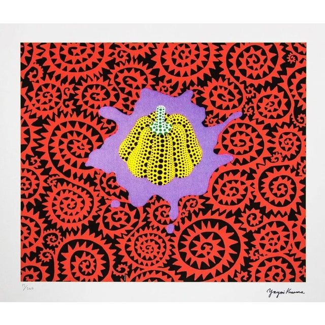 After Yayoi Kusama, Pumpkin, Lithograph, 1990s For Sale